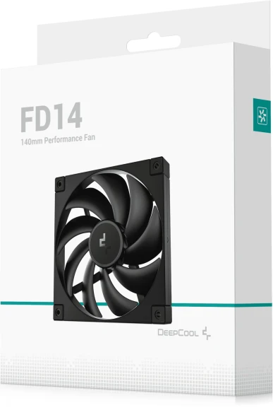 Вентилятор для корпуса Deepcool FD14 140х140x25 черный 4-pin 25.6дБ (R-FD14-BKNPN1-G) Ret Вентилятор для корпуса Deepcool FD14 140х140x25 черный 4-pin 25.6дБ (R-FD14-BKNPN1-G) Ret