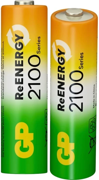 Аккумулятор GP 210AAHCRGY-2CRCB2 AA NiMH 2000mAh (2шт) Аккумулятор GP 210AAHCRGY-2CRCB2 AA NiMH 2000mAh (2шт)