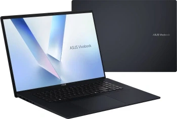 Ноутбук Asus Vivobook 18 M1807GA-S8107 Ryzen AI 7 445 16Gb SSD512Gb AMD Radeon 840M 18" IPS WUXGA (1920x1200) без ОС blue WiFi BT Cam (90NB17Y1-M007T0)