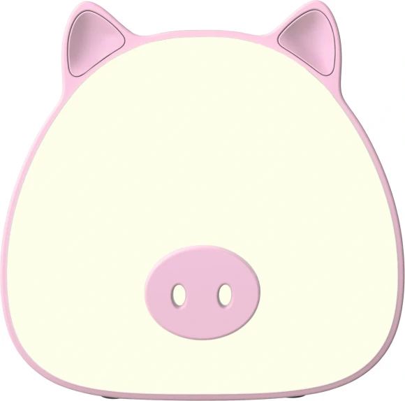 Ночник Gauss NN7034 поросенок розовый Ночник Gauss NN7034 поросенок розовый