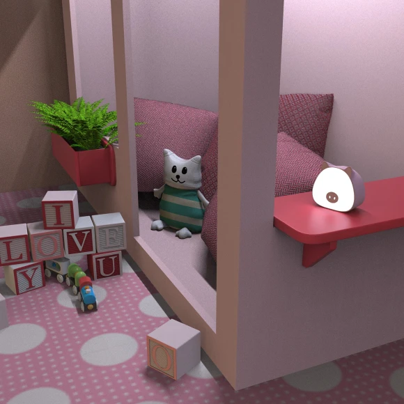 Ночник Gauss NN7034 поросенок розовый Ночник Gauss NN7034 поросенок розовый