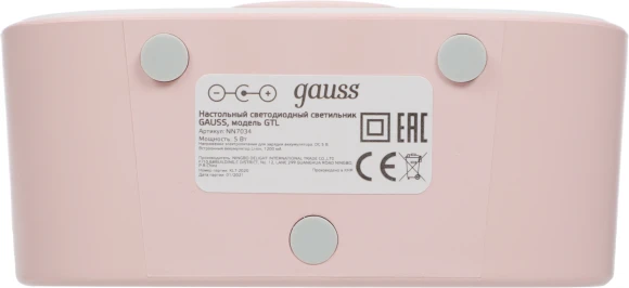 Ночник Gauss NN7034 поросенок розовый Ночник Gauss NN7034 поросенок розовый