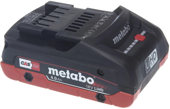 Батарея аккумуляторная Metabo LiHD 18В 4Ач Li-Ion (625367000) Батарея аккумуляторная Metabo LiHD 18В 4Ач Li-Ion (625367000)