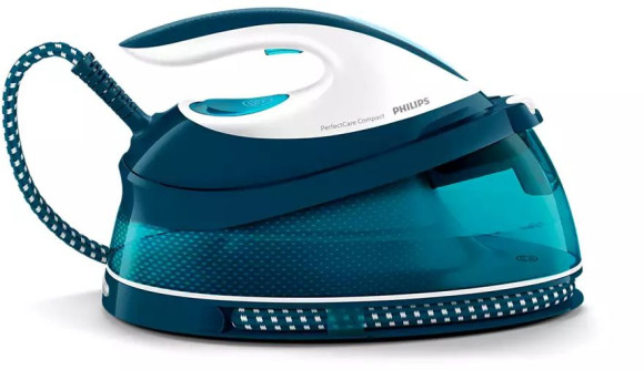 Утюг Philips DST7510/80 3200Вт синий/золотистый