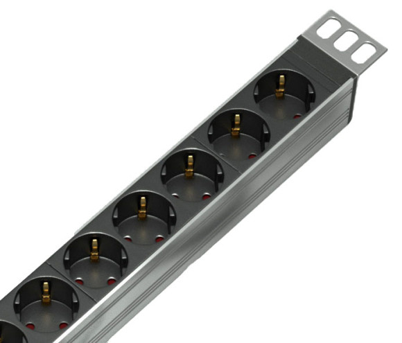 Блок распределения питания Rem R-16-10S-10C13-V-1420 верт.размещ. 10xSchuko 10xC13 базовые 16A без вилки Блок распределения питания Rem R-16-10S-10C13-V-1420 верт.размещ. 10xSchuko 10xC13 базовые 16A без вилки