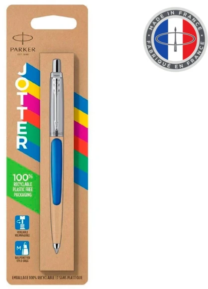 Ручка шариков. Parker Jotter Originals (2076052) Blue CT M син. черн. блистер
