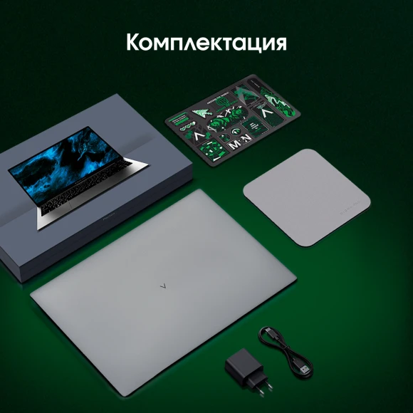 Ноутбук Digma Pro Pactos Ryzen 5 7430U 16Gb SSD512Gb AMD Radeon Graphics 16" IPS WUXGA (1920x1200) Windows 11 Pro dk.grey WiFi BT Cam 5500mAh (DN16R5-ADXW04)