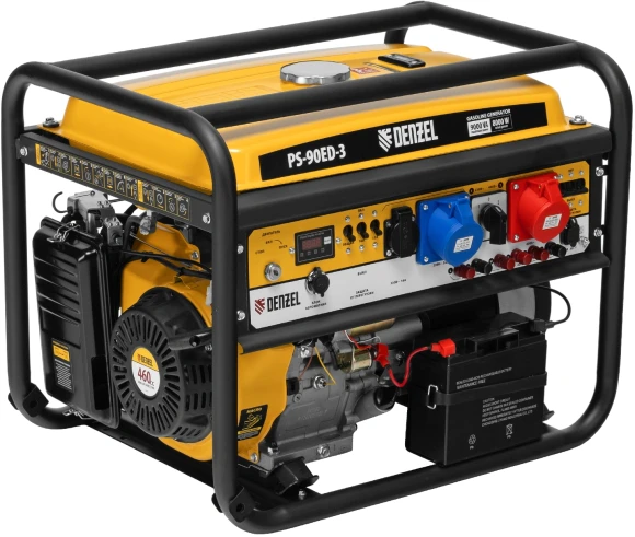 Генератор Denzel PS 90 ED-3 9кВт