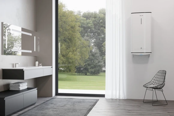 Водонагреватель Ariston Velis Tech Inox R ABS 100 2кВт 100л электрический настенный/белый