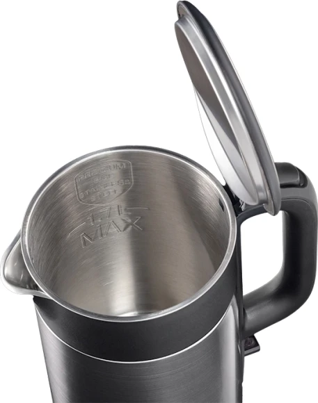 Чайник электрический Panasonic NC-CWK51 1.7л. 1500Вт нержавеющая сталь/черный корпус: полупропилен/нержавеющая сталь Чайник электрический Panasonic NC-CWK51 1.7л. 1500Вт нержавеющая сталь/черный корпус: полупропилен/нержавеющая сталь