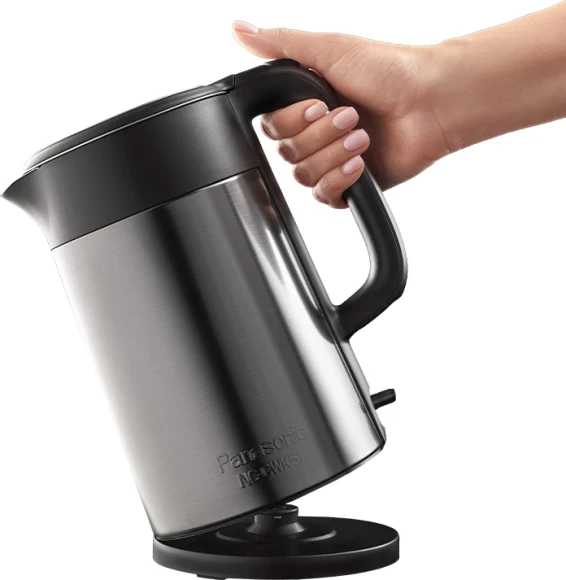 Чайник электрический Panasonic NC-CWK51 1.7л. 1500Вт нержавеющая сталь/черный корпус: полупропилен/нержавеющая сталь Чайник электрический Panasonic NC-CWK51 1.7л. 1500Вт нержавеющая сталь/черный корпус: полупропилен/нержавеющая сталь