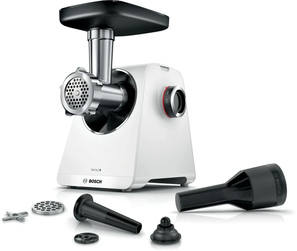 Мясорубка Bosch MFWS607W 2100Вт белый