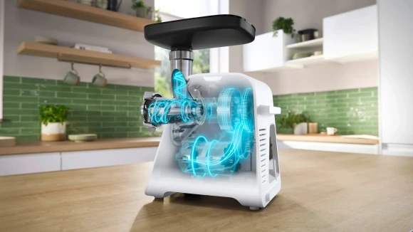 Мясорубка Bosch MFWS607W 2100Вт белый