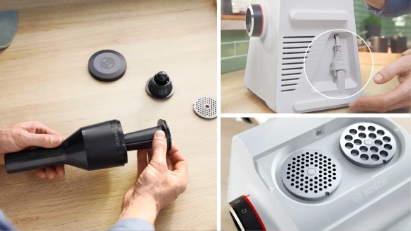 Мясорубка Bosch MFWS607W 2100Вт белый