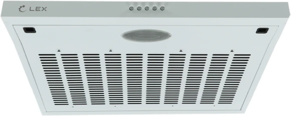 Вытяжка козырьковая Lex S 600 WH белый управление: кнопочное (1 мотор) Вытяжка козырьковая Lex S 600 WH белый управление: кнопочное (1 мотор)
