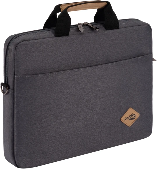 Сумка для ноутбука 15.6" PC Pet PCP15A3GY темно-серый полиэстер Сумка для ноутбука 15.6" PC Pet PCP15A3GY темно-серый полиэстер