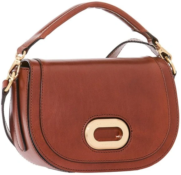 Сумка женская The Bridge Lucrezia Wow 0419200P/YV бежевая/зеленая натур.кожа/замша