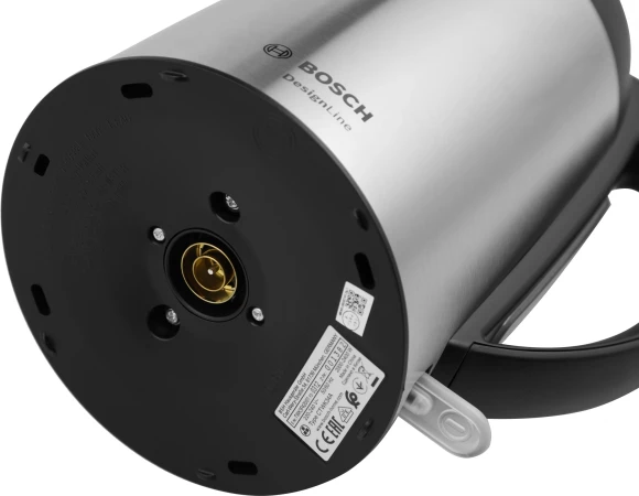 Чайник электрический Bosch TWK3P 1.7л. 2400Вт нержавеющая сталь корпус: металл (TWK3P420)