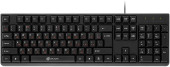 Клавиатура Оклик 100M HW3 черный USB (654570)
