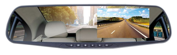 Видеорегистратор Digma FreeDrive 303 MIRROR DUAL черный 5Mpix 1080x1920 1080p 120гр. GP2248