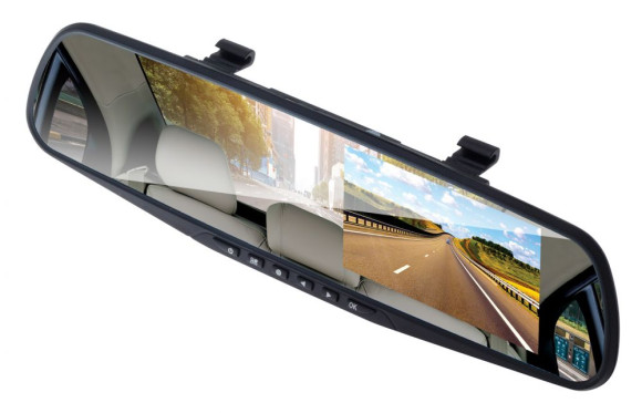 Видеорегистратор Digma FreeDrive 303 MIRROR DUAL черный 5Mpix 1080x1920 1080p 120гр. GP2248