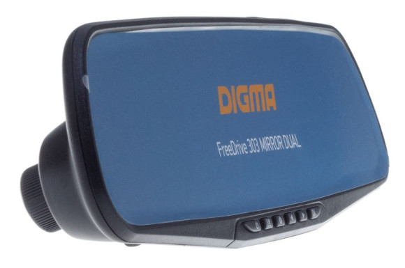 Видеорегистратор Digma FreeDrive 303 MIRROR DUAL черный 5Mpix 1080x1920 1080p 120гр. GP2248