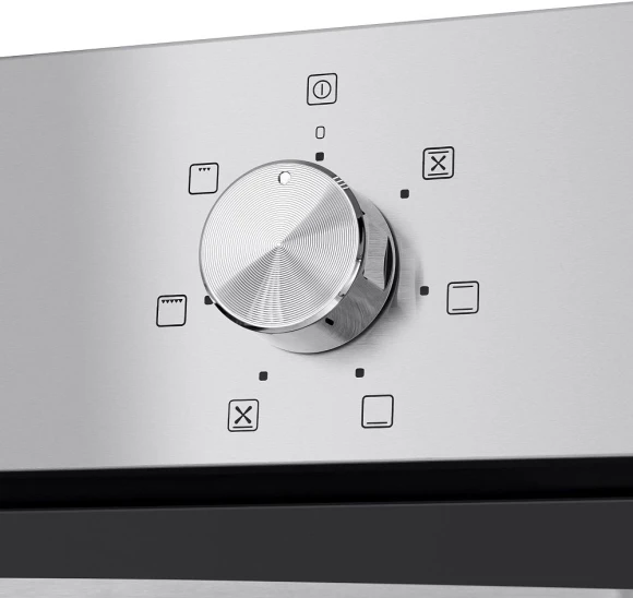 Духовой шкаф Электрический Maunfeld EOEC516S нержавеющая сталь/черный