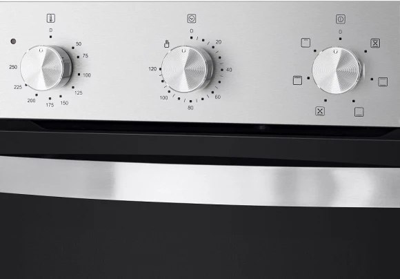 Духовой шкаф Электрический Maunfeld EOEC516S нержавеющая сталь/черный