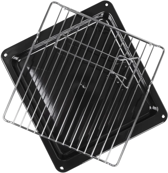 Духовой шкаф Электрический Maunfeld EOEC516S нержавеющая сталь/черный