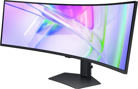 Монитор Samsung 49" ViewFinity S9 S49C950UAIXCI черный VA LED 32:9 HDMI M/M матовая HAS Piv 350cd 178гр/178гр 5120x1440 120Hz DP DQ USB 15.6кг