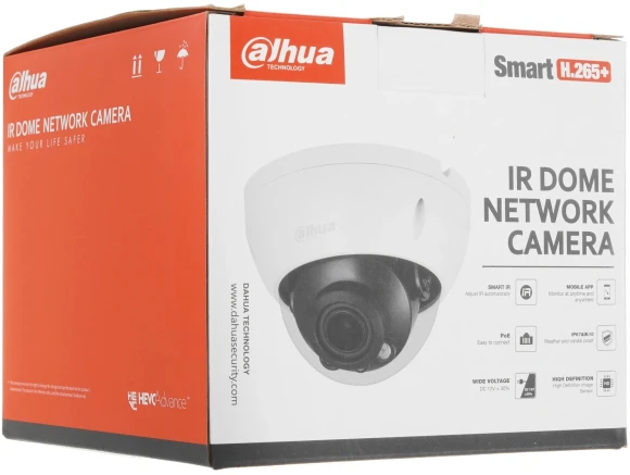 Камера видеонаблюдения IP Dahua DH-IPC-HDBW1431RP-ZS-S4 2.8-12мм цв. корп.:белый Камера видеонаблюдения IP Dahua DH-IPC-HDBW1431RP-ZS-S4 2.8-12мм цв. корп.:белый