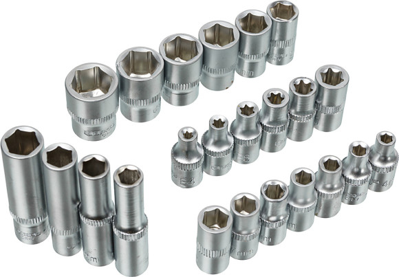 Набор инструментов Вихрь 1/4" CrV 57 предметов (жесткий кейс)