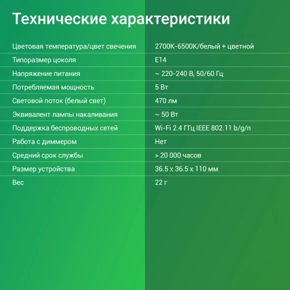 Умная лампа Digma DiLight F1 E14 5Вт 470lm Wi-Fi (DLF1E14) Умная лампа Digma DiLight F1 E14 5Вт 470lm Wi-Fi (DLF1E14)