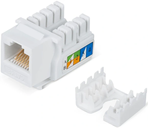 Модуль Cabeus KJ-RJ45-CAT.5E-90-SW информ. KeystoneRJ45 кат.5E бронз.