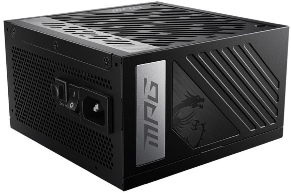 Блок питания MSI ATX 850W MPG A850G 80+ gold 24pin APFC 135mm fan 8xSATA Cab Manag RTL