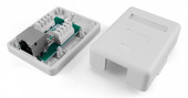 Розетка Hyperline SB1-1-8P8C-C5E-SH-WHRJ45 1 кат.5E FTP бел. (упак.:1шт) Розетка Hyperline SB1-1-8P8C-C5E-SH-WHRJ45 1 кат.5E FTP бел. (упак.:1шт)
