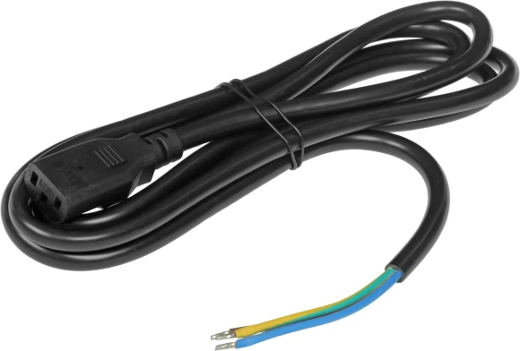 Шнур питания ITK PC-C13N-2M C13 проводник.:3x1.5мм2 2м 230В 10А черный