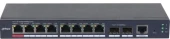 Коммутатор Dahua DH-S4210-8GT-110 (L2) 10x1Гбит/с 2SFP 8PoE 110W управляемый Коммутатор Dahua DH-S4210-8GT-110 (L2) 10x1Гбит/с 2SFP 8PoE 110W управляемый