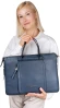 Деловая сумка женская Piquadro Circle CA4021W92/BLU4 с отделением для ноутбука 15.6" синяя натур.кожа