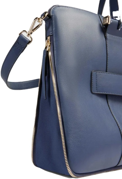 Деловая сумка женская Piquadro Circle CA4021W92/BLU4 с отделением для ноутбука 15.6" синяя натур.кожа