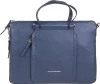 Деловая сумка женская Piquadro Circle CA4021W92/BLU4 с отделением для ноутбука 15.6" синяя натур.кожа