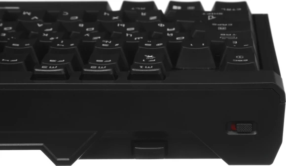 Клавиатура MSI STRIKE Pro W Silent механическая серый/черный USB беспроводная BT/Radio Multimedia for gamer LED (подставка для запястий) (S11-43RU210-CLA) кабель 2м
