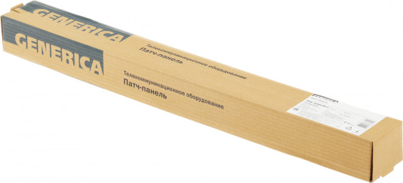 Патч-панель ITK PP24-1UC5EU-K05-G 19" 1U 24xRJ45 кат.5E UTP