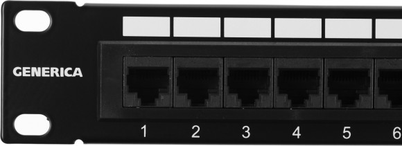 Патч-панель ITK PP24-1UC5EU-K05-G 19" 1U 24xRJ45 кат.5E UTP