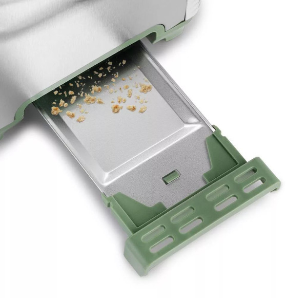 Тостер Kitfort КТ-6070 930Вт фисташковый/серебристый Тостер Kitfort КТ-6070 930Вт фисташковый/серебристый