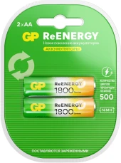 Аккумулятор GP 180AAHCRGY-2CRCB2 AA NiMH 1800mAh (2шт) Аккумулятор GP 180AAHCRGY-2CRCB2 AA NiMH 1800mAh (2шт)