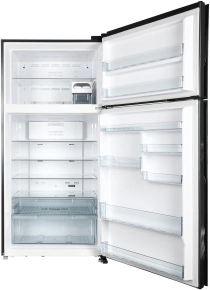 Холодильник Hitachi R-V660PUC7-1 BBK 2-хкамерн. черный бриллиант глянц. инвертер