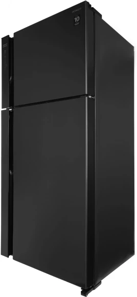 Холодильник Hitachi R-V660PUC7-1 BBK 2-хкамерн. черный бриллиант глянц. инвертер