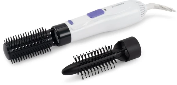 Фен-щетка Starwind SHP8502 1000Вт белый/фиолетовый