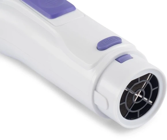 Фен-щетка Starwind SHP8502 1000Вт белый/фиолетовый